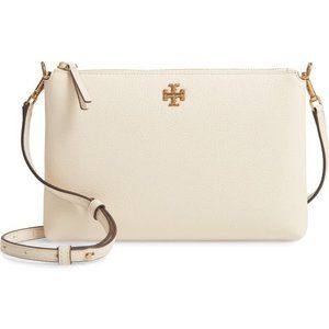 Kira Pebbled Leather Wallet Crossbody Bag